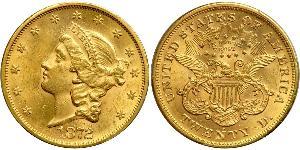 20 Dólar Estados Unidos de América (1776 - ) Oro 