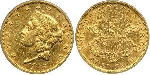 20 Dólar Estados Unidos de América (1776 - ) Oro 