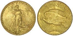 20 Dólar Estados Unidos de América (1776 - ) Oro 