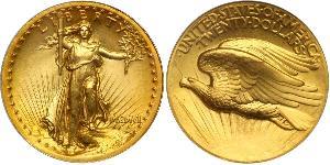 20 Dólar Estados Unidos de América (1776 - ) Oro 