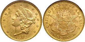 20 Dólar Estados Unidos de América (1776 - ) Oro 