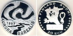 20 Ecu Finlandia (1917 - ) Plata 