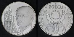 20 Ecu Finland Silver 