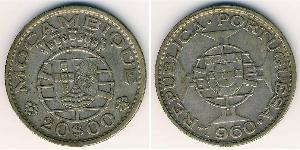 20 Escudo Mozambique Argent 