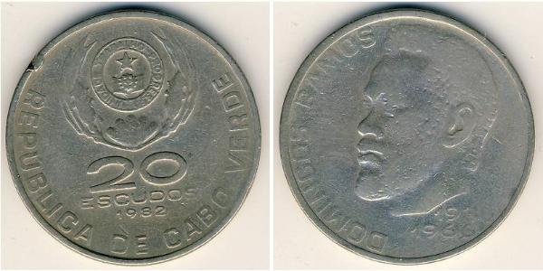 20 Escudo 佛得角 銅/镍 