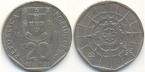 20 Escudo 葡萄牙 銅/镍 
