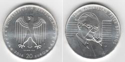 20 Euro Repubblica Federale di Germania (1990 - ) Argento 