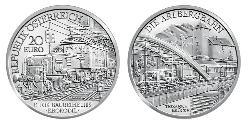 20 Euro Republic of Austria (1955 - ) Argento 