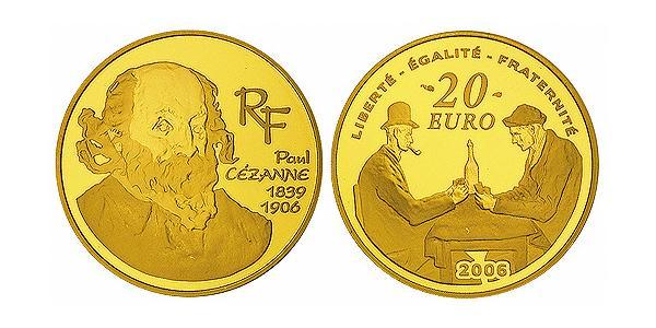 20 Euro French Fifth Republic (1958 - ) Gold 