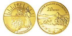 20 Euro Fünfte Französische Republik (1958 - ) Gold 