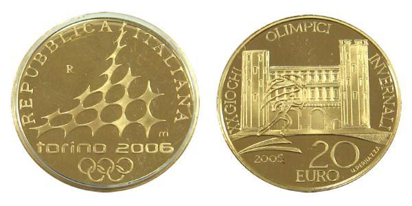 20 Euro Italy Gold 