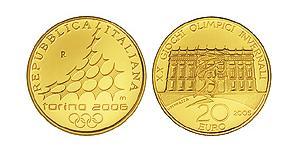 20 Euro Italie Or 