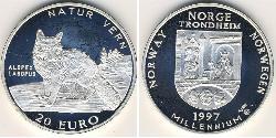 20 Euro Norway Silver 