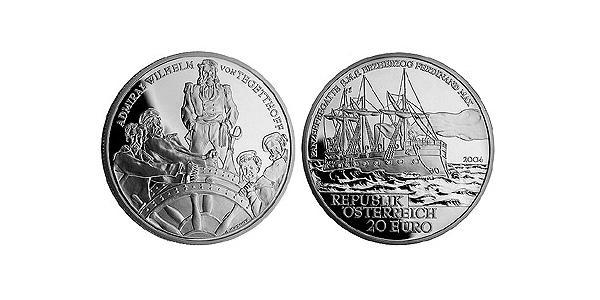 20 Euro 奥地利 銀 