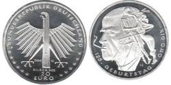 20 Euro 德国 銀 