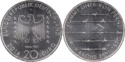 20 Euro 德国 銀 