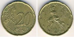 20 Eurocent Italie Bronze 