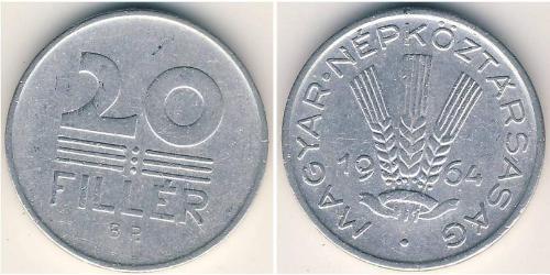 20 Filler Ungarn (1989 - ) Aluminium 