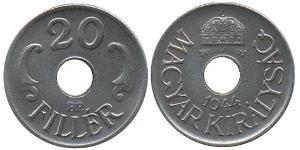 20 Filler Ungarn (1989 - ) Nickel/Stahl 