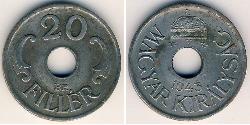 20 Filler Ungarn (1989 - ) Stahl 