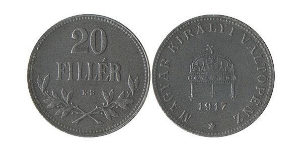 20 Filler Hungary (1989 - ) Steel 