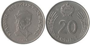 20 Forint Hungary (1989 - ) Copper/Nickel 