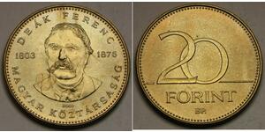 20 Forint Ungheria Nichel 