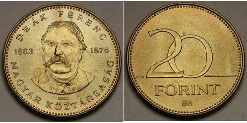 20 Forint Ungheria Nichel 