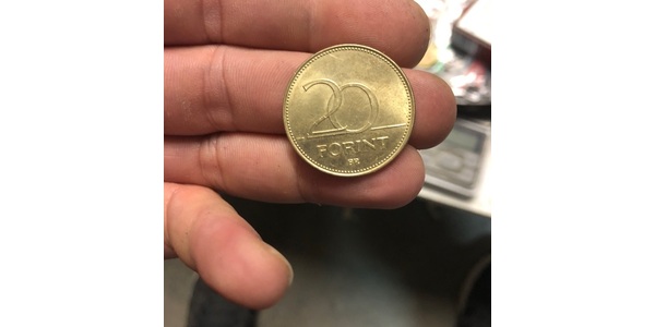 20 Forint 匈牙利 黃銅 