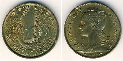20 Franc Madagaskar Bronze 