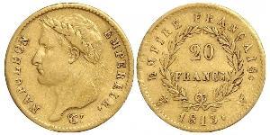 20 Franc Erstes Kaiserreich (1804-1814) Gold Napoleon Bonaparte(1769 - 1821)