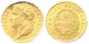 20 Franc Erstes Kaiserreich (1804-1814) Gold Napoleon Bonaparte(1769 - 1821)