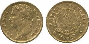 20 Franc First French Empire (1804-1814) Gold Napoleon (1769 - 1821)