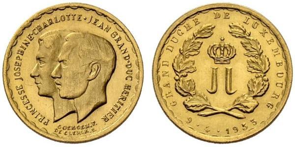 20 Franc Luxembourg Gold 
