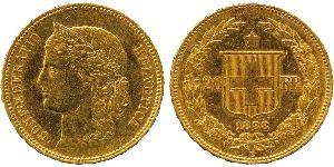 20 Franc Schweiz Gold 