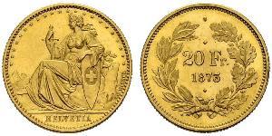 20 Franc Switzerland Gold 