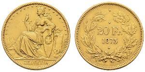 20 Franc Switzerland Gold 