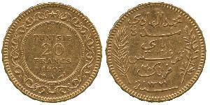 20 Franc Tunesien Gold 