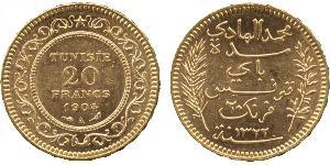 20 Franc Tunesien Gold 