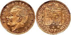 20 Franc Liechtenstein Or 