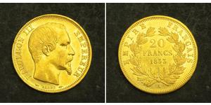 20 Franc Second Empire (1852-1870) Or Napoleon III (1808-1873)