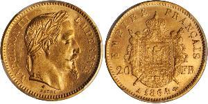 20 Franc Second Empire (1852-1870) Or Napoleon III (1808-1873)