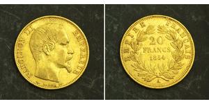 20 Franc Second Empire (1852-1870) Or Napoleon III (1808-1873)