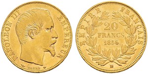 20 Franc Second Empire (1852-1870) Or Napoleon III (1808-1873)