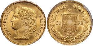 20 Franc Suisse Or 