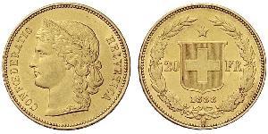 20 Franc Suisse Or 