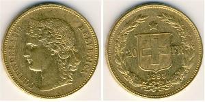 20 Franc Suisse Or 