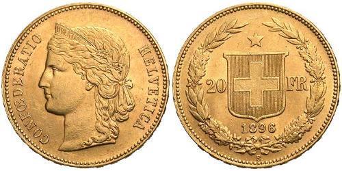 20 Franc Suisse Or 