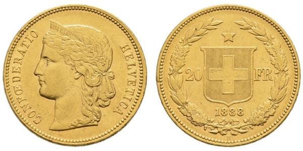20 Franc Suisse Or 
