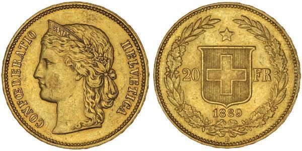 20 Franc Suisse Or 